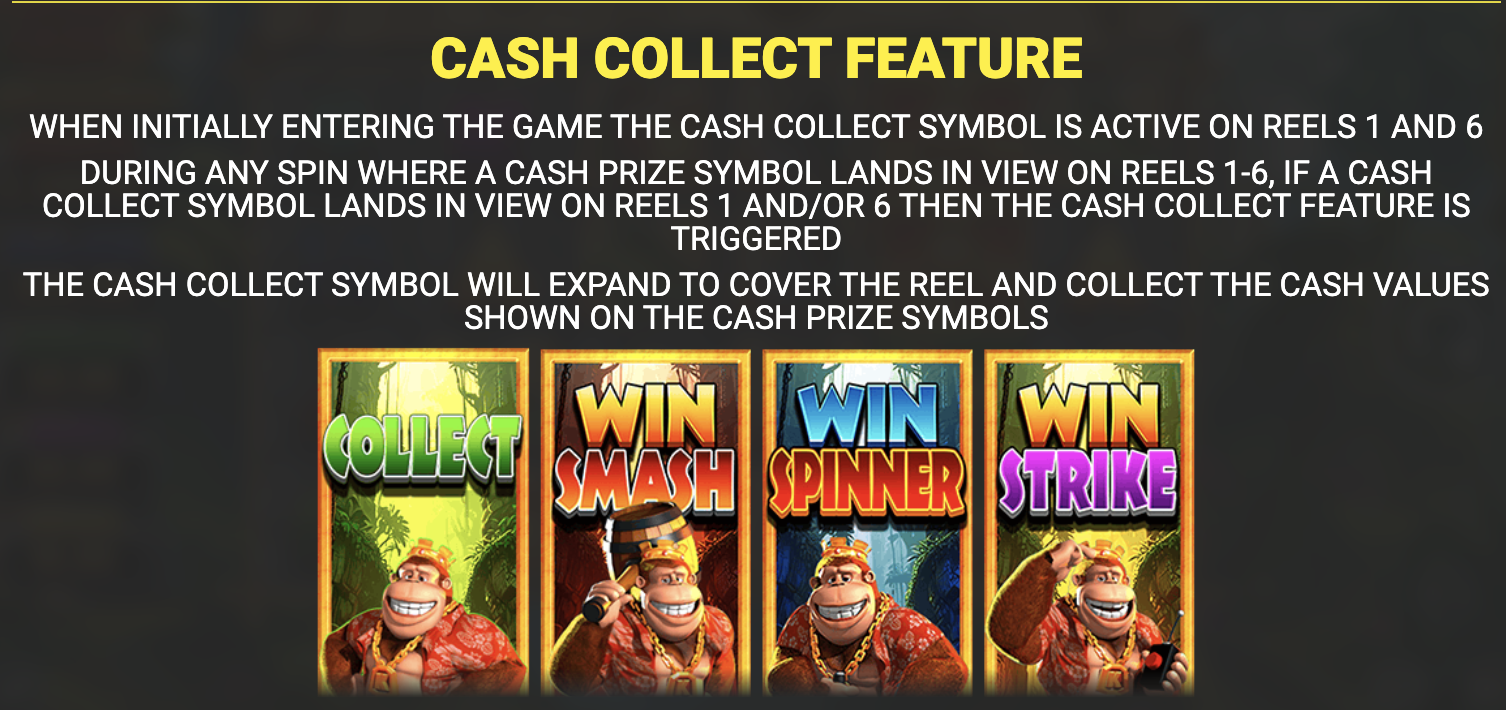 Cash Collect Feature